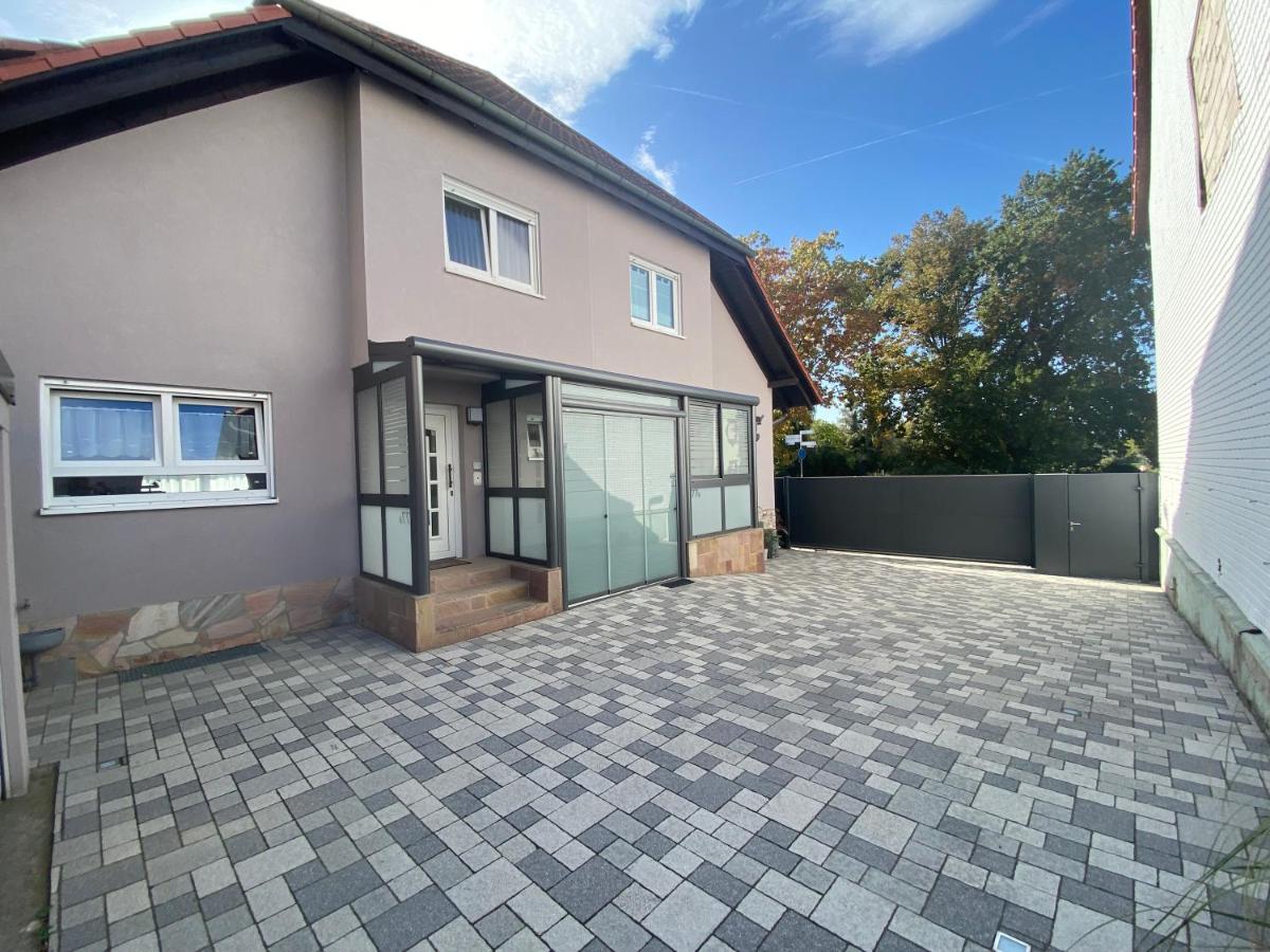 Ferienhaus Hoffmann Am Rheinbogen Altlussheim Eksteriør bilde